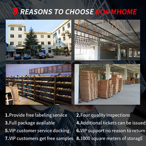 Spazzola per animali domestici spazzola per cani da toelettatura in setola di cinghiale a doppio lato in bambù e perni in metallo con logo personalizzato fornitore - Product Image 5