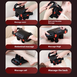 <span class=keywords><strong>Pistolet</strong></span> <span class=keywords><strong>de</strong></span> <span class=keywords><strong>massage</strong></span> à percussion sans fil à 8 têtes, 20 vitesses, 5 modes, haute fréquence, pour la relaxation musculaire profonde du corps entier - Product Image 5