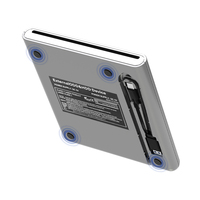 Slot Type USB External Optical Drive CD DVD Burner Laptop Desktop Computer Universal