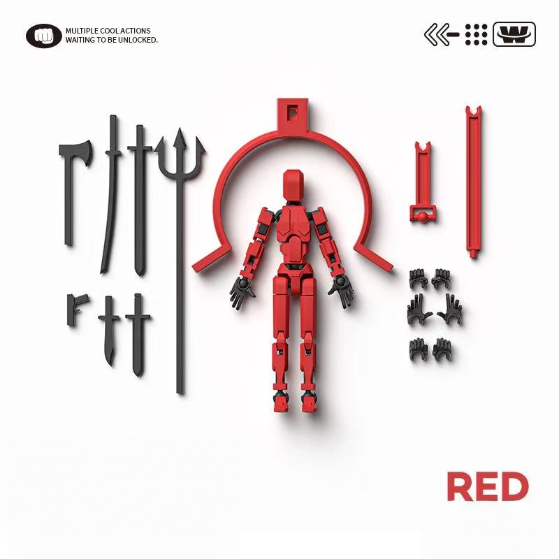 4#red-unassembled kit