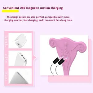 Vibratore Indossabile Wireless con Telecomando per Donne, Stimolatore Invisibile <span class=keywords><strong>a</strong></span> Forma di Uovo per Punto G e Clitoride, Giocattolo Sessuale - Product Image 4