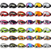 Lunettes de moto pour homme et femme, lunettes de moto anti-poussière, anti-vent, lunettes de ski