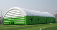Chapiteau gonflable extérieur de hangar grande tente de sport pavillon mobile de court de tennis