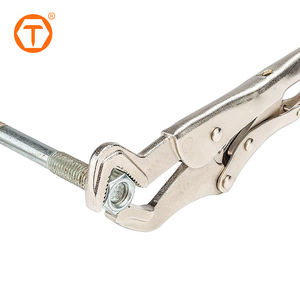 Alicates de bloqueo de pico de Nariz de loro de mandíbula ajustable CRV de soldadura multiusos para fregaderos tubos Clip reparación de vehículos de automóviles - Product Image 4