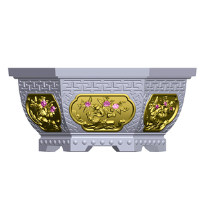 Moldes de Plástico ABS Prefabricados Grandes para Macetas de Jardín, para Hacer Macetas Grandes de Cemento para Plantas y Bonsáis - Product Image 6