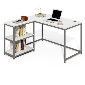 Tùy Chỉnh L-Hình Sinh Viên Bàn Viết Với Giá Sách Giá Thấp Bán Dễ Dàng Tháo Tháo rời Cho Phòng Ngủ Gia Đình Máy Tính Bàn - Product Image 1