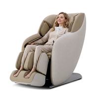 Fauteuil de massage électrique de luxe personnalisé Irest A2805-2 avec rail SL 3D, corps entier, zéro gravité, pour massage par raclage et rouleau de massage des pieds