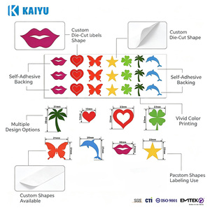 Autocollants Vinyle Imperméables Personnalisés pour Bronzage – Décorations Temporaires pour le Corps, Idéales pour la Solaire et les Cabines de Bronzage – KAIYU - Product Image 1