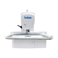 Machine à broder domestique à une aiguille, personnalisable, OEM, vente en gros à bas prix, fabricant Britex BR-1998l