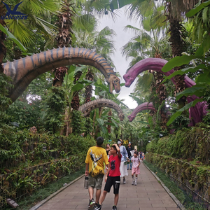 <span class=keywords><strong>Dinosaure</strong></span> animatronique grandeur nature personnalisable pour parcs à thème et centres commerciaux, construction en métal et silicone, capacité supérieure à 500 kg - Product Image 1