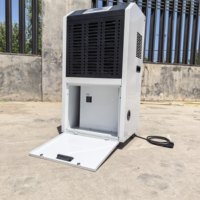 Deshumidificador Industrial Eléctrico de 60L/D para Almacenes y Construcción, Portátil y con Ruedas, Venta Directa de Fábrica