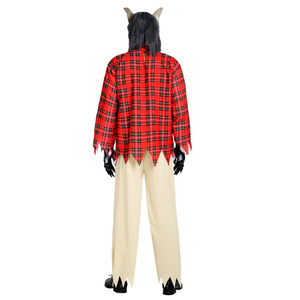 Animal <span class=keywords><strong>Lobo</strong></span> Cosplay disfraz adulto Halloween juego de rol disfraces de fiesta para hombres - Product Image 3