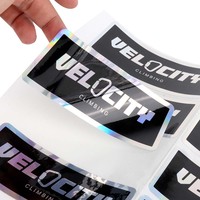 Stiker Kustom Tahan Air, Tahan Minyak, Dapat Didaur Ulang, Berkualitas Tinggi, Bahan Vinyl untuk Speaker Ponsel, Kosmetik, Minuman