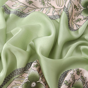 Sciarpa da donna in <span class=keywords><strong>seta</strong></span> di lusso e scialli con stampa di scialli e sciarpe da donna - Product Image 5