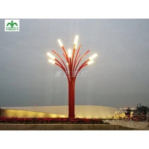 Éclairage paysager LED extérieur, lampadaire de place municipale, IP65, garantie 5 ans, source de lumière blanche - Product Image 3