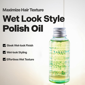 Olio Idratante per Capelli TAKACHIE per un <span class=keywords><strong>Look</strong></span> Liscio e Lucido |   Formulato con olio <span class=keywords><strong>di</strong></span> semi <span class=keywords><strong>di</strong></span> girasole e vitamina E - Ripara e idrata i capelli secchi - Product Image 1