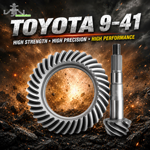 ชุดเฟืองท้ายประสิทธิภาพสูง 8 นิ้ว 4 สูบ สำหรับ Toyota Hilux <span class=keywords><strong>LN106</strong></span> อัตราทด 9x41 27-Spline อัพเกรดสำหรับออฟโรด - Product Image 1