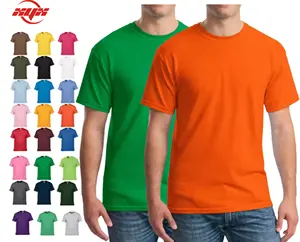New Arrival Men T Shirts Gym Private Label Custom Logo Basic T Shirts Men's Plain Round Neck T Shirt For Men Cotton