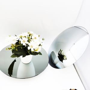 กระจกเงาทรงกลมแบบเว้า-นูน <span class=keywords><strong>AYSHA</strong></span> สำหรับตกแต่งบ้าน ความหนา 5 มม./4 มม./2 มม. กรอบพลาสติก ติดผนัง - Product Image 6