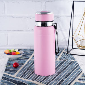 Vente <span class=keywords><strong>en</strong></span> gros 500ml Logo personnalisé isolé <span class=keywords><strong>en</strong></span> acier inoxydable 316 fiole à vide Garrafa thermos tasse bouteille d'eau pour <span class=keywords><strong>couple</strong></span> Promotion - Product Image 2