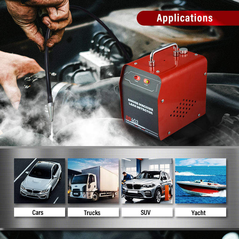 12V Auto Engine Analyzer Automotive Smoke Machine with Air Pressure ...