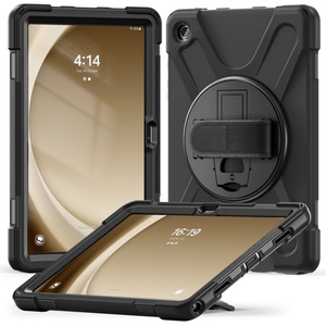 Per <span class=keywords><strong>Samsung</strong></span> Tab A9 Plus accessorio rotazione di 360 gradi rigida in plastica antiurto custodia protettiva <span class=keywords><strong>Tablet</strong></span> con tracolla - Product Image 6