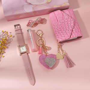 IStapromo <b>Gifts</b> Interchangeable Strap Watch Wallet Corporate <b>Gift</b> Set Women <b>Gift</b> Set for Valentine's Day Christmas Birthday - Product Image 4
