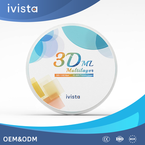 Snelle Zirconia <span class=keywords><strong>Dental</strong></span> IVISTA 3D-ML Zirconia Blokken Tandheelkundige Veneers Machines met Hoge Veiligheidsnorm Tandheelkundige Verbruiksartikelen - Product Image 1