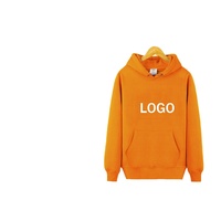 Sweat-shirts à capuche décontractés de style ample, en coton biologique 100% de haute qualité, 460 grammes, poids lourd, plusieurs couleurs, logo personnalisé en gros