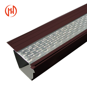 Canaleta de Lluvia de Aluminio Anodizado Color Plata, Protector de Canaleta de Lluvia de Aluminio, Cubierta de Drenaje de Agua para Techo - Product Image 6