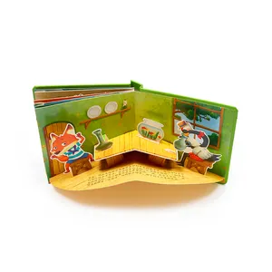 Venta caliente de alta calidad interesante libros educativos en 3D para niños Impresión de Libros Personalizados