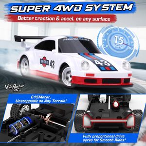 YT 1/43 Échelle Professionnel RC Drift Cars Mini Indoor Racing avec Long Temps de Conduite 2.4Ghz Télécommande Jouets pour Enfant Adulte Cadeau - Product Image 4