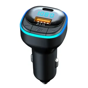 C33 xe điện thoại sạc điện thoại rảnh tay bt5.0 <span class=keywords><strong>Bluetooth</strong></span> MP3 Máy nghe nhạc FM Transmitter - Product Image 2