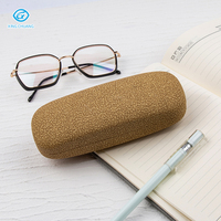 Étui à lunettes portable en cuir PU et lin, personnalisable, pour vente en gros, livraison rapide, sac d'emballage pour lunettes de vue et de soleil 2026