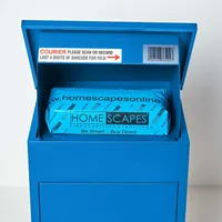 Boîte aux lettres extérieure extra-large en acier galvanisé, avec 2 serrures à clé, étanche, capacité 50L, pour colis et livraisons - Ventes Flash