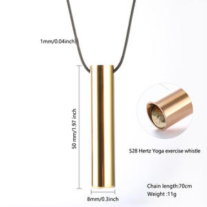 Calm Mood Meditation Respirador Alivio de presión Ansiedad Depresión Collar de respiración - Product Image 4