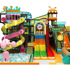 Juegos infantiles, equipo de juego suave, patio interior, pequeño para niños