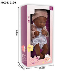 Muñeca reborn de silicona negra de 14 pulgadas para bebé, bebé real - Product Image 6