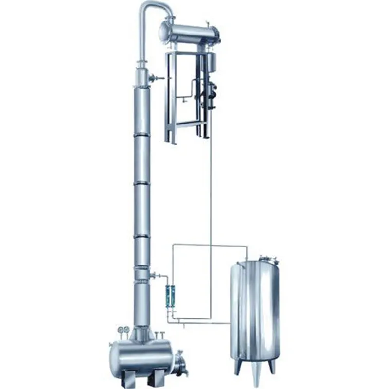 JH 95% alcohol ethanol industrial fractional multi column water distiller capacity distillation column