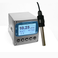 Analyseur de conductivité en ligne intelligent, transmetteur de capteur EC pour le traitement des eaux usées, des eaux de vidange et les applications aquacoles