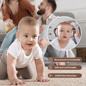Protectores Auditivos para Bebés con Diseño de Oso, Orejeras con Cancelación de Ruido para Bebés - Product Image 6