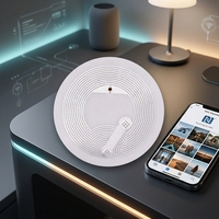 Etiqueta NFC regrabable N213/N215/N216, muestras gratuitas. Etiqueta NFC Wet Inlay de 25 mm para programación de URL.
