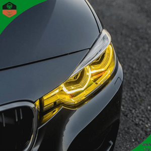 Módulos de Luces de Circulación Diurna Amarillo Limón con Ojo Dorado para <span class=keywords><strong>BMW</strong></span> Serie 3 2016-2019, <span class=keywords><strong>F30</strong></span> F31 <span class=keywords><strong>318</strong></span> 320 325 - Product Image 4