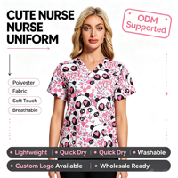 Blouses chirurgicales pour hommes et femmes, combinaisons médicales personnalisées, uniformes d'hôpital, blouses chirurgicales Cherokee, vêtements de médecin