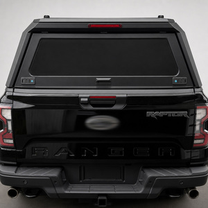 หลังคาอลูมิเนียมสำหรับรถกระบะ ฮาร์ดท็อป 4x4 สำหรับ Honda Ridgeline Camper Shell 2025 Ram 1500 5.<span class=keywords><strong>7</strong></span> Bed Topper 2024 Tacoma Bed Cap - Product Image 2