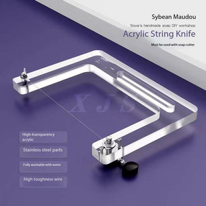 Ensemble complet d'outils <span class=keywords><strong>pour</strong></span> la fabrication de savon - Coupe-savon, couteau à fil et lame ondulée <span class=keywords><strong>pour</strong></span> la découpe de savon fait <span class=keywords><strong>maison</strong></span> - Product Image 5