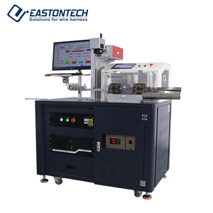 EW-3035 + L hoàn toàn tự động sản xuất cáp thiết bị chính xác cao Laser đánh dấu dây tước Máy cắt servo đầy đủ - Product Image 4