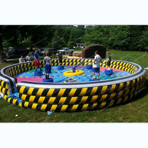 Terrain de combat gonflable rond Meltdown Zone à prix d'usine à vendre - Product Image 1