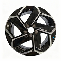 Nuevas Llantas de Aleación de Aluminio de Alto Rendimiento de 18 Pulgadas 5x114.3 ET45mm con Acabado Negro, Ajuste Universal