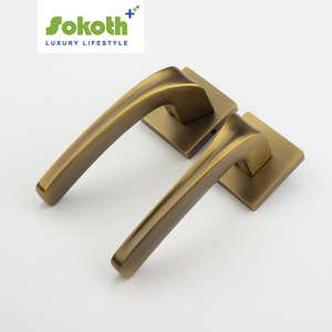 Modern Design Aluminum Alloy Brushed <strong>Black</strong> Anti-corrosion <strong>Door</strong> Handle Lever Internal <strong>Door</strong> <strong>Knob</strong> for Apartment - Product Image 4